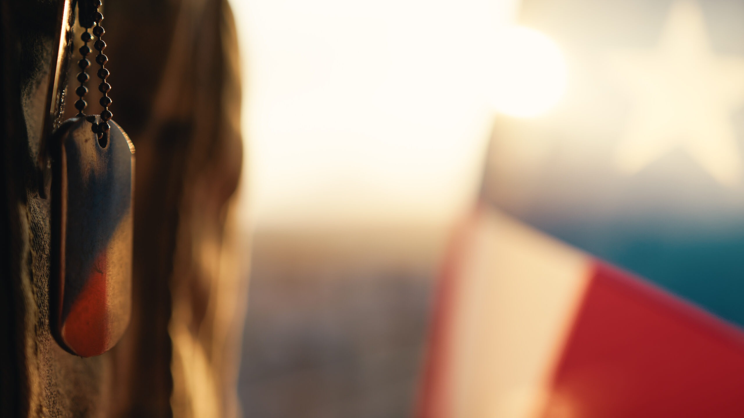 Soldier At Memorial Day Celebration.
