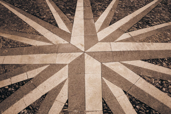 Street tile stars construction and architecture.