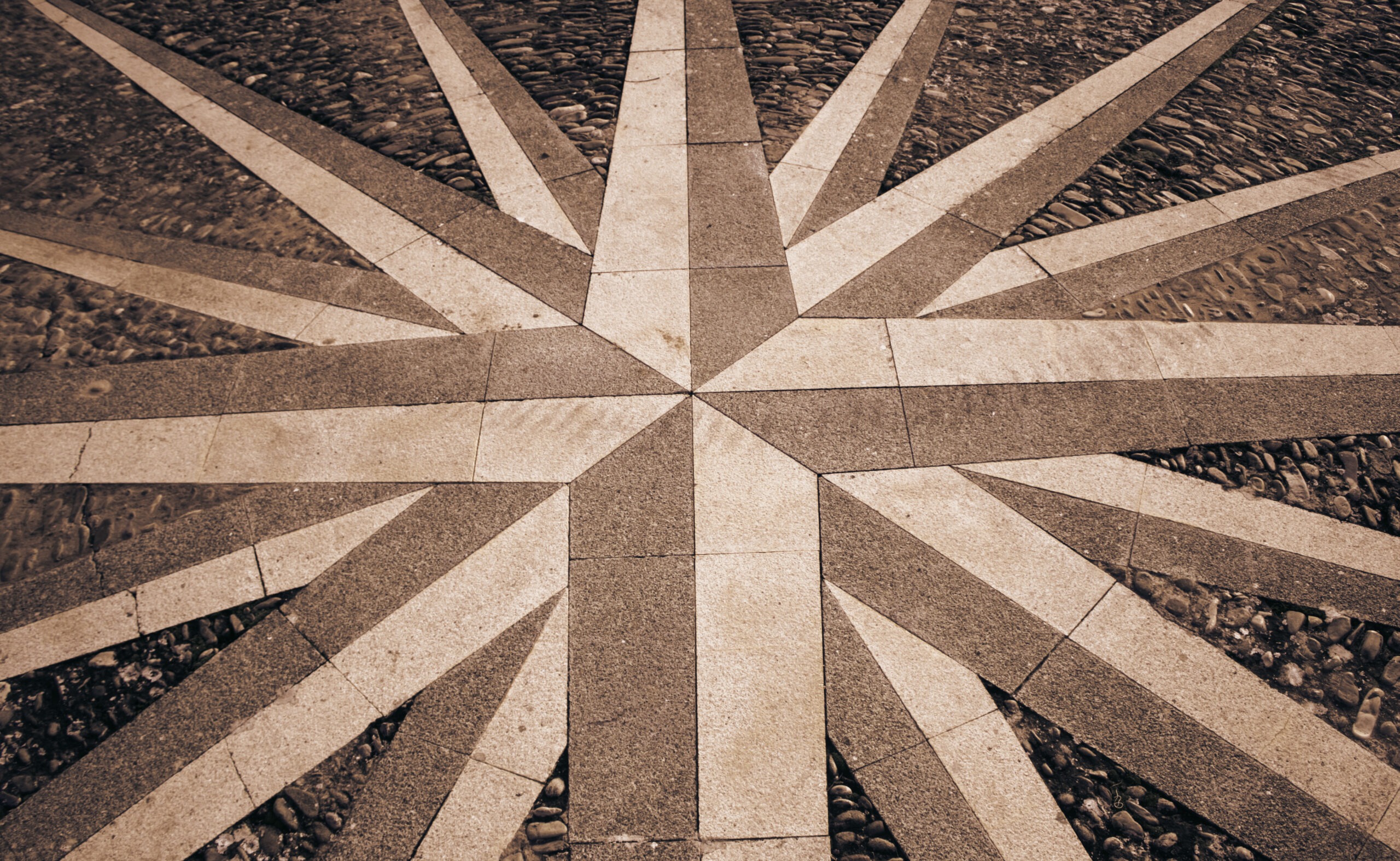 Street tile stars construction and architecture.