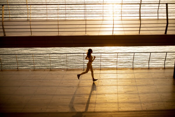 Woman running